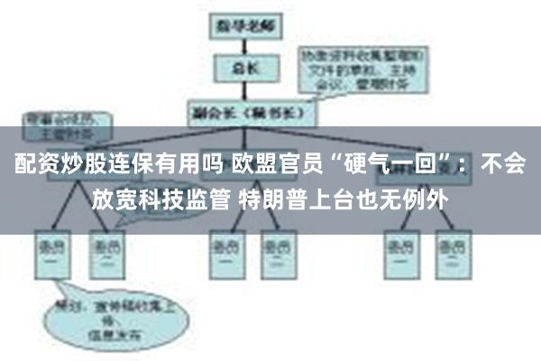 配资炒股连保有用吗 欧盟官员“硬气一回”：不会放宽科技监管 特朗普上台也无例外